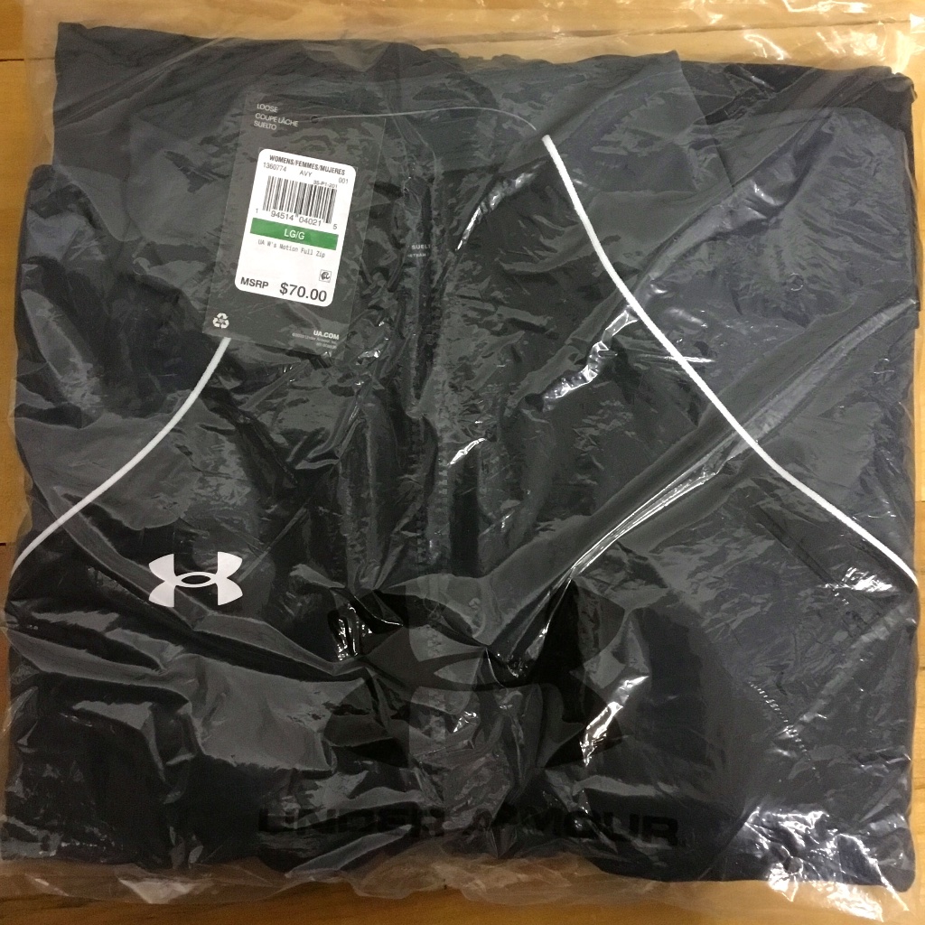 Under Armour Women’s Motion Full-Zip Jacket - Large